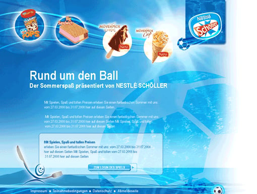 Rund um den Ball mit NESTLÉ SCHÖLLER