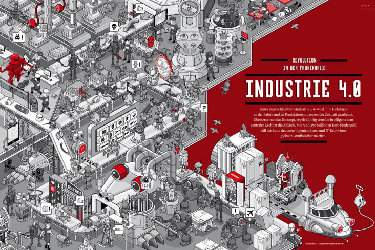 Droid Factory Wimmelbild