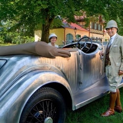 Oldtimertreffen auf Hotel Schloss Hubertushöhe (1)