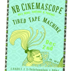 Konzertplakat – NB Cinemascope/ Stockholm
