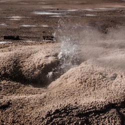 El Tatio Geysir. Atacama desert, Chile.