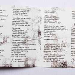 Booklet-Gestaltung für eine Musik-CD