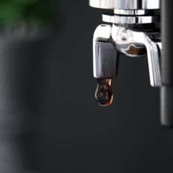 3D-Rendering von Espressomaschine