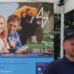Infopoint zum „Fremdwasser“