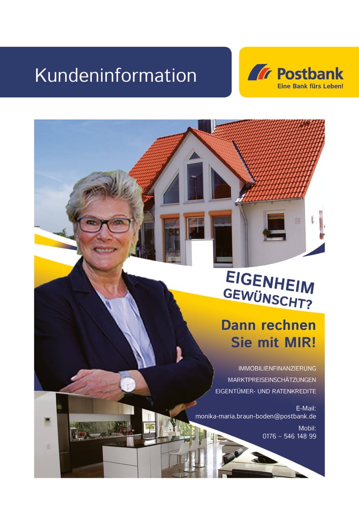 Kundeninformation Eigenheim