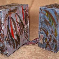 Loudspeaker / Lautsprecher – Mini-Blue-Color c
