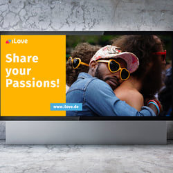 iLove – outdoor campaign