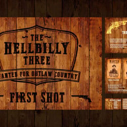 Digibooklet The Hellbilly Three – First Shot