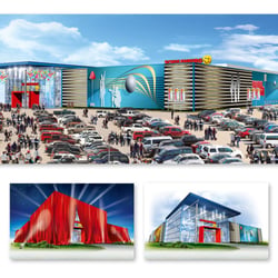 Illustration einer Hausfassade