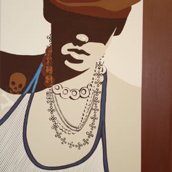 starlet, acryl auf canvas, 100 × 80