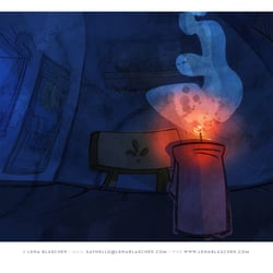 Layout und Backgroundpainting für Studentenfilm „Born in Ashes“