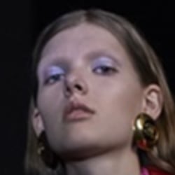 Model wearing YSL, Balenciaga
