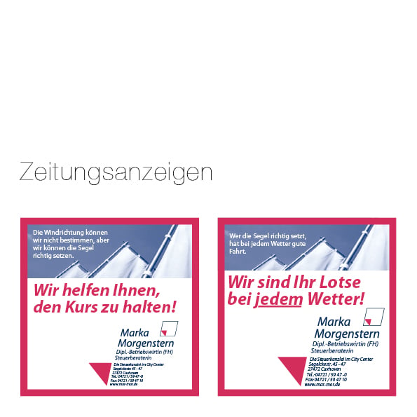 anzeige zeitung steuerberater