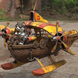Cat Ship – Close-Up