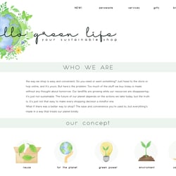 Illustrationen Website  Sustanability