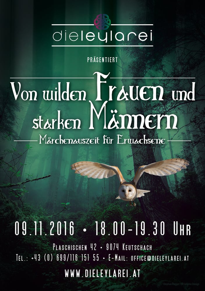 Flyer „Märchenzeit für Erwachsene“