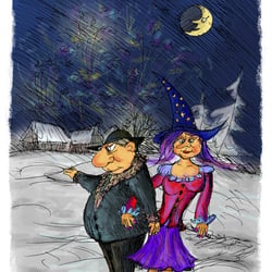 Illustration für Tesseltje Buch (Niederlande) 2012