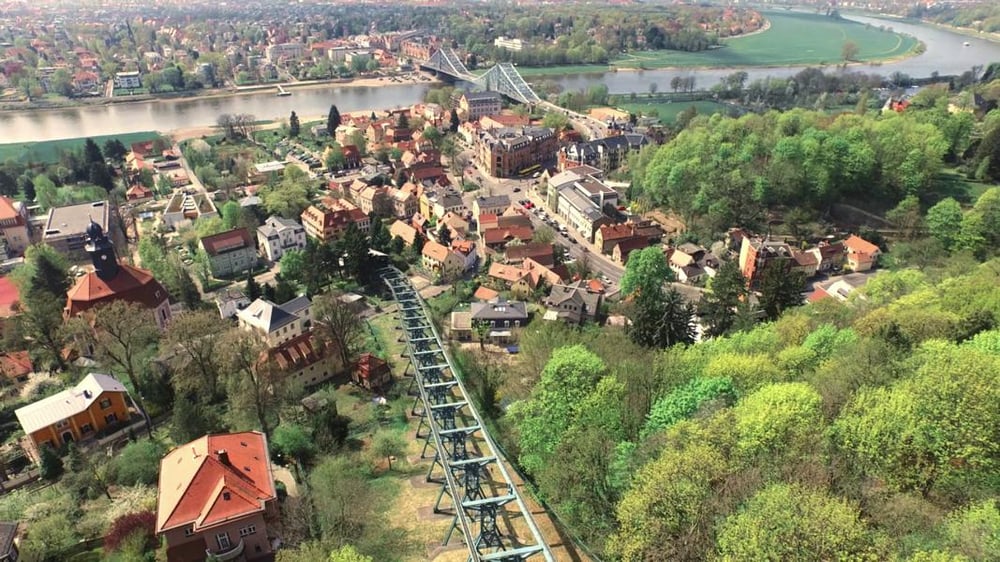 Filmproduktion über die Dresdner Bergbahnen