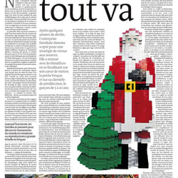 Nationale Zeitung Le Monde (Frankreich) – reportage bei Lego, Dänemark, 2011.
