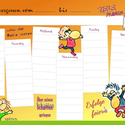Wochenplan DIN A4