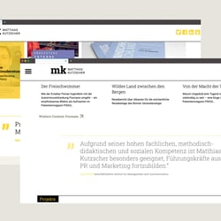 Website Matthias Kutzscher