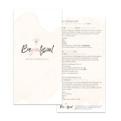 Corporate Design und Text für Beyoutysoul Sargans