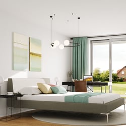 Schlafzimmer.