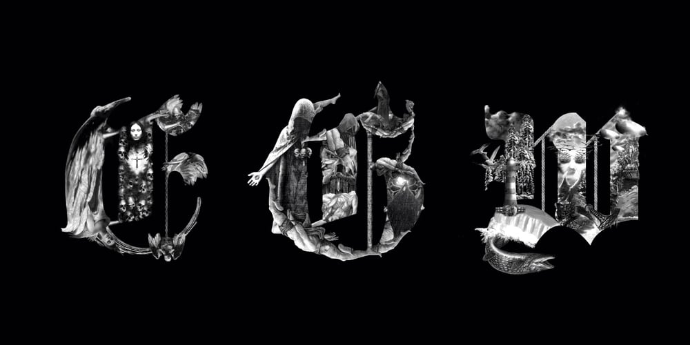 Alphabet für Kapiteltrenner