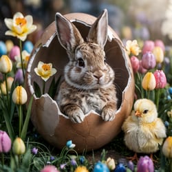 3D Rendering zu Ostern