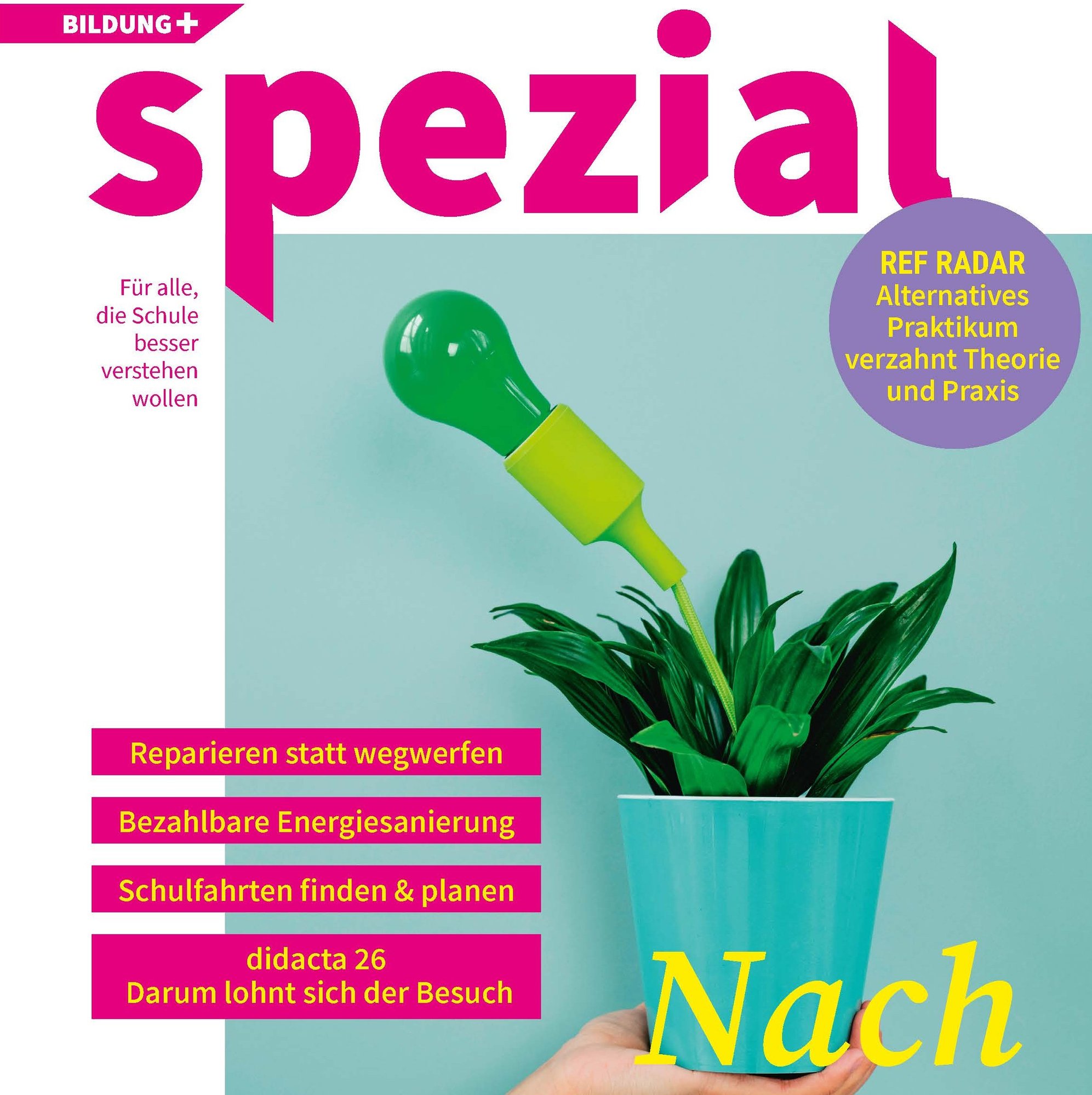Redaktionsmanagement der B+-Magazinreihe für Lehrkräfte
