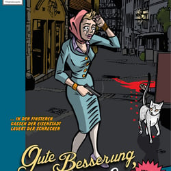 Covergestaltung & Illustration »Gute Besserung, Norma Lee« Illustration: Hanspeter Ludwig, Layout: Andrea Deines