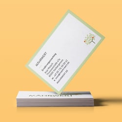 Visitenkarten Design für Mährwert