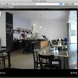 Café Clara München – Webseite