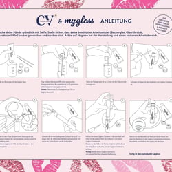 mygloss-Box Ansicht Deckel-Innen_Erstellung von Illustrationen für Gebrauchsanleitung