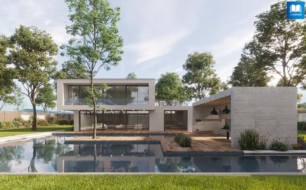 3D Visualisierung „Villa“ 01