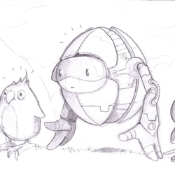 Botschafter von Mandragor A4 sketch 2016