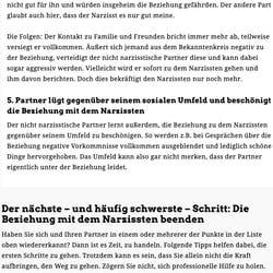 Narzissmus: Wie erkenne ich ihn und wie beende ich toxische Beziehungen? – Seite 5