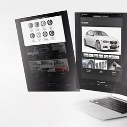 Hamann-Motorsport: Website-Konzept und UX/UI
