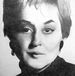 Portrait (Bleistiftzeichnung)