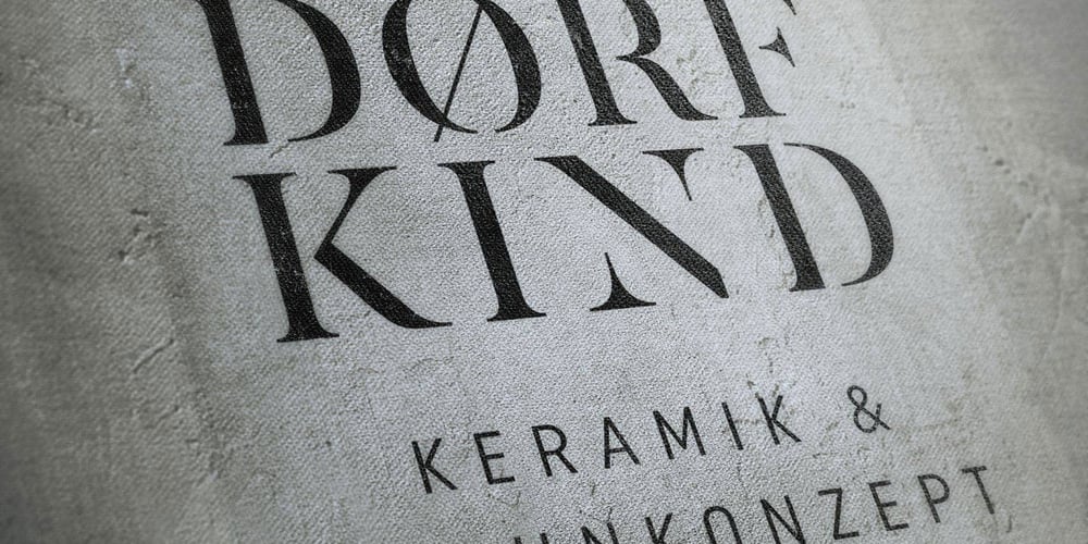 DØRFKIND Logo-Design