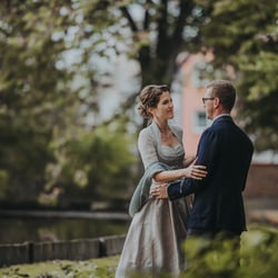Hochzeitsshooting im Park