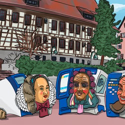 „CV Comics“ (Carl Valentin GmbH) – Schwenninger Fasnet
