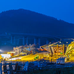 Industriefotografie_Verschub_Talbrücke_Nuttlar
