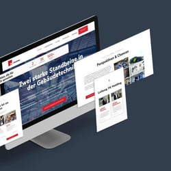 Webdesign und Website Umsetzung in Wordpress für einen Kunden der Markenagentur