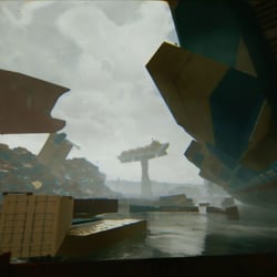 3D Szene – Cargo Kollaps