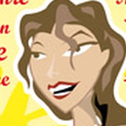Werbeaufsteller für ein Café im 50er Jahre Stil