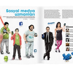illustration for magazine