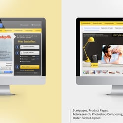 Website, Produkt Placement, Photoshop Produkt Platzierung