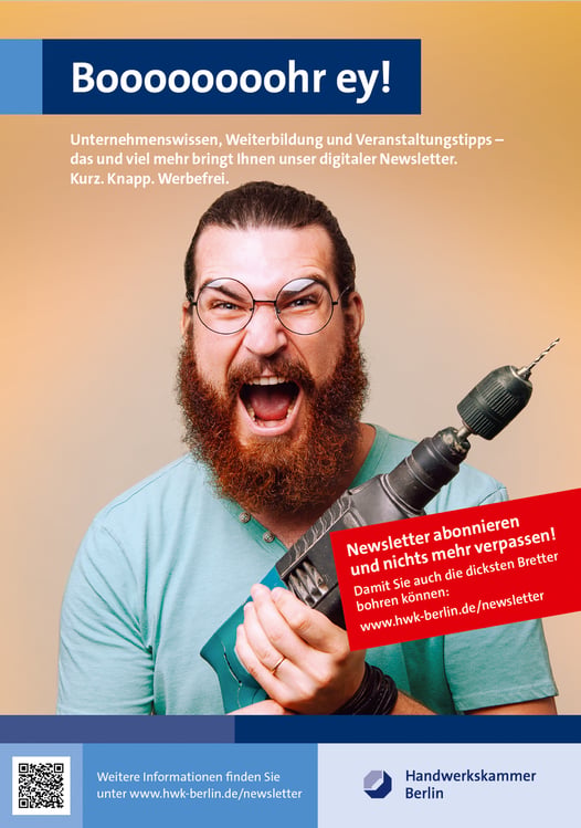 Newsletter-Kampagne Handwerkskammer Berlin