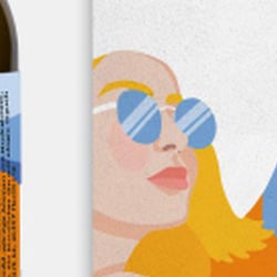 BINZ / Etikettgestaltung, Illustration, Logo